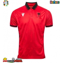 Camisa de Futebol Albânia Equipamento Principal Europeu 2024 Manga Curta